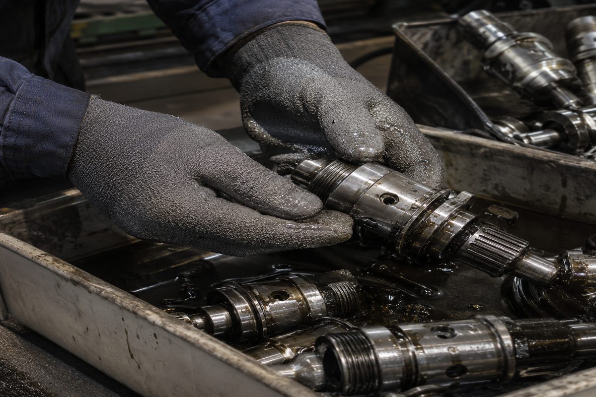 Anti-Slip Gloves for Oily Parts Handling: What Actually Works on Metal, Grease and Coolant