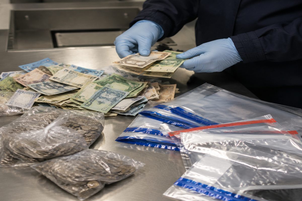 How to Spec Gloves for Cash Centres Handling Banknotes, Coins and Tamper Bags