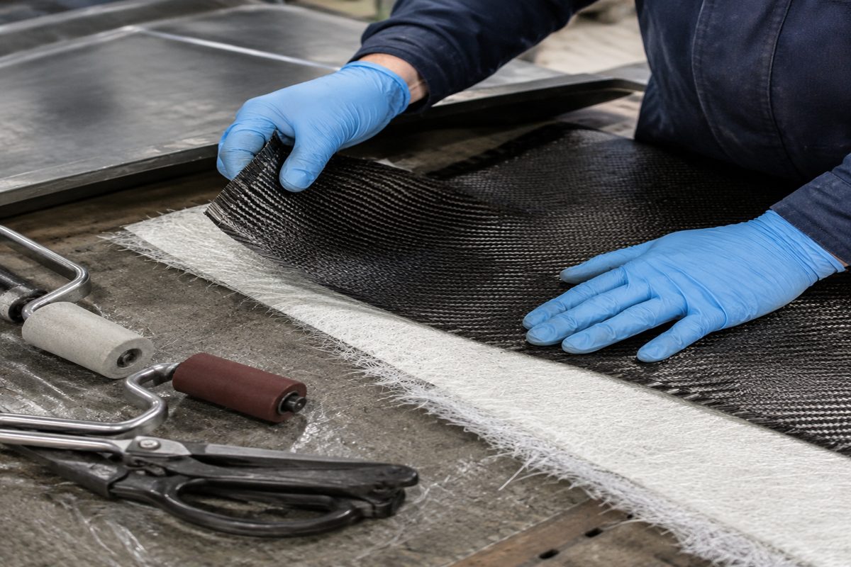 Composite Layup and Fibreglass Handling Gloves for Production Buyers