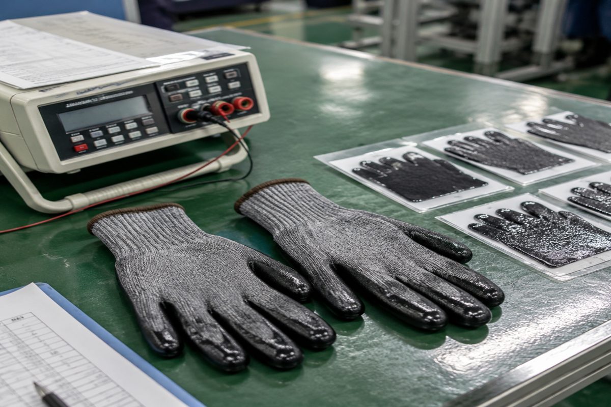 EN 16350 Gloves for ATEX Zones, Solvent Rooms and Dust Plants