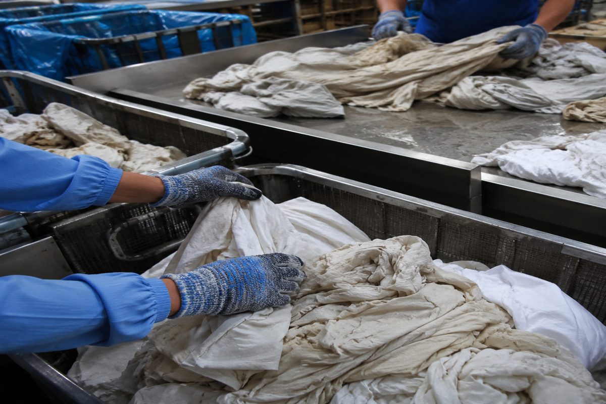 Sourcing Gloves for Soiled Linen Sorting, Cart Loading and Laundry Plant Handling