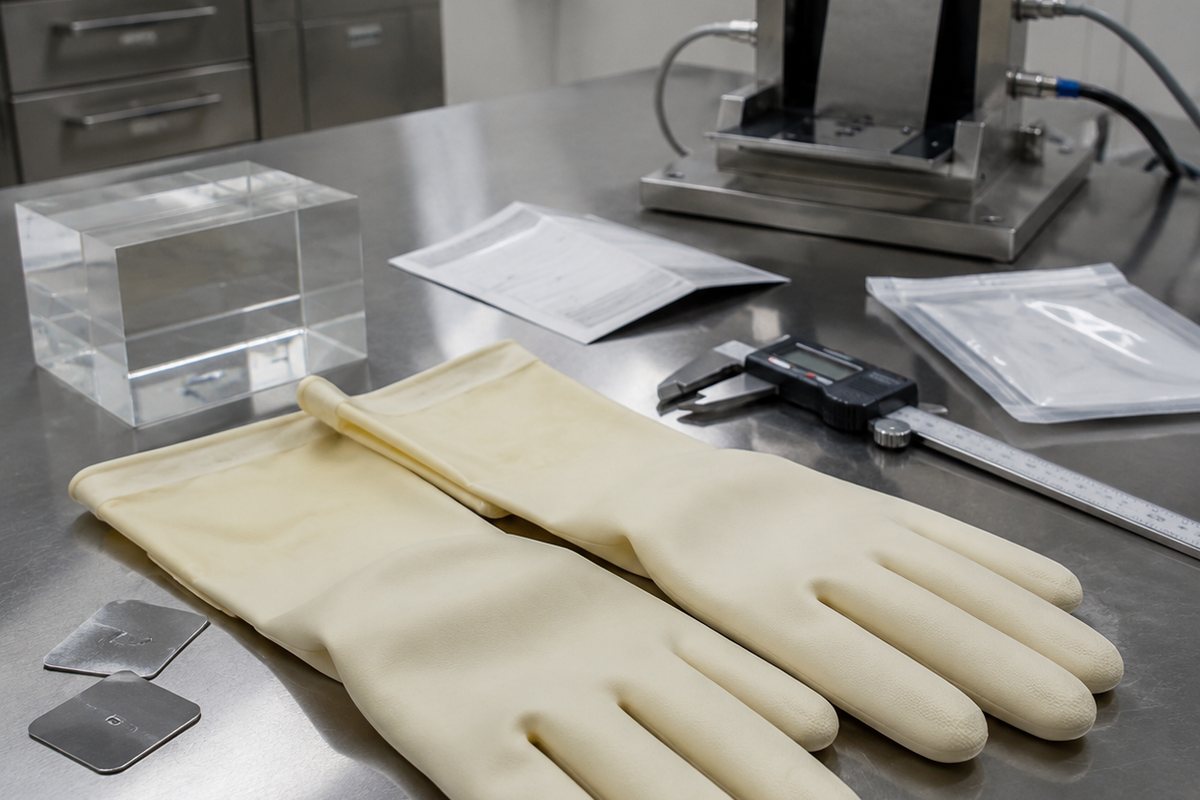 Radiation Protection Gloves for Interventional Radiology Evidence Checks