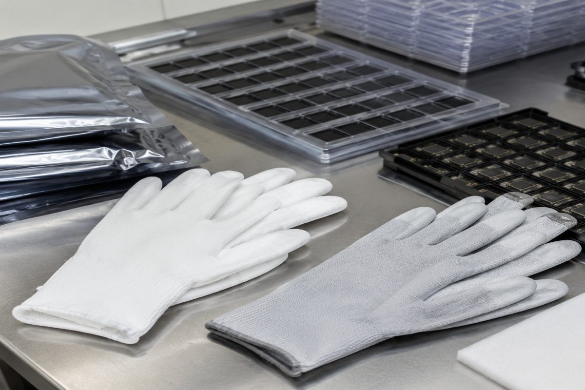 Semiconductor Handling Gloves: Low-Lint ESD Sourcing for Back-End Plants