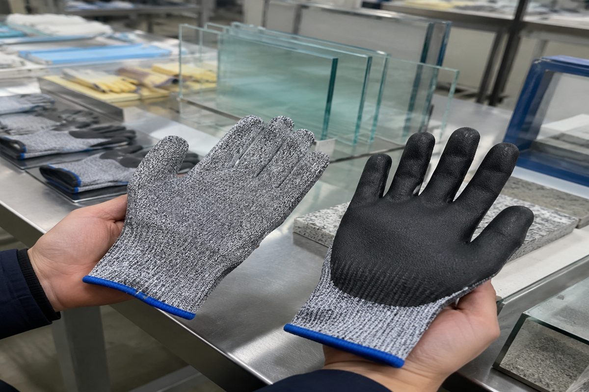Sourcing Glass Handling Gloves: Specifying Cut Level, Grip and Cleanliness