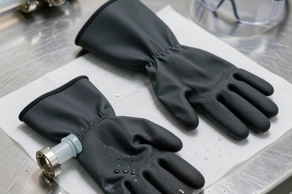 Sourcing Ammonia Refrigeration Gloves for Splash, Cold Burn and Wet Grip