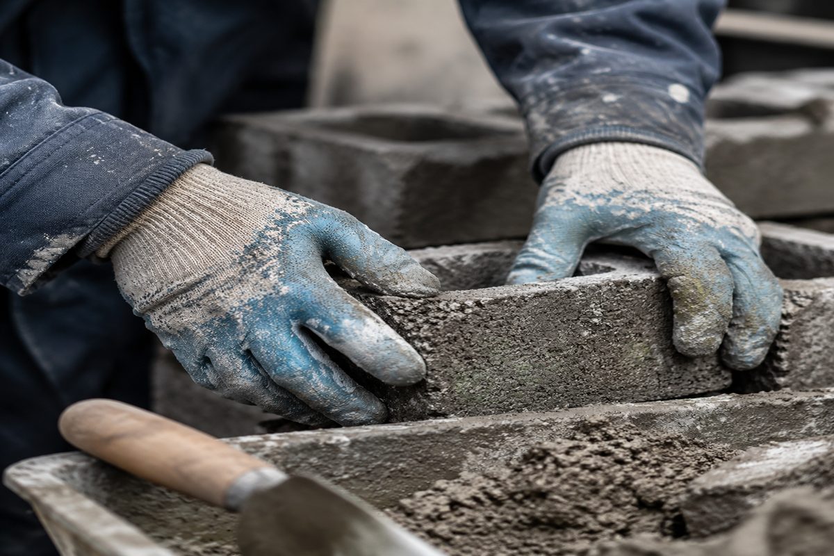 Sourcing Gloves for Wet Cement, Masonry and Concrete Block Handling