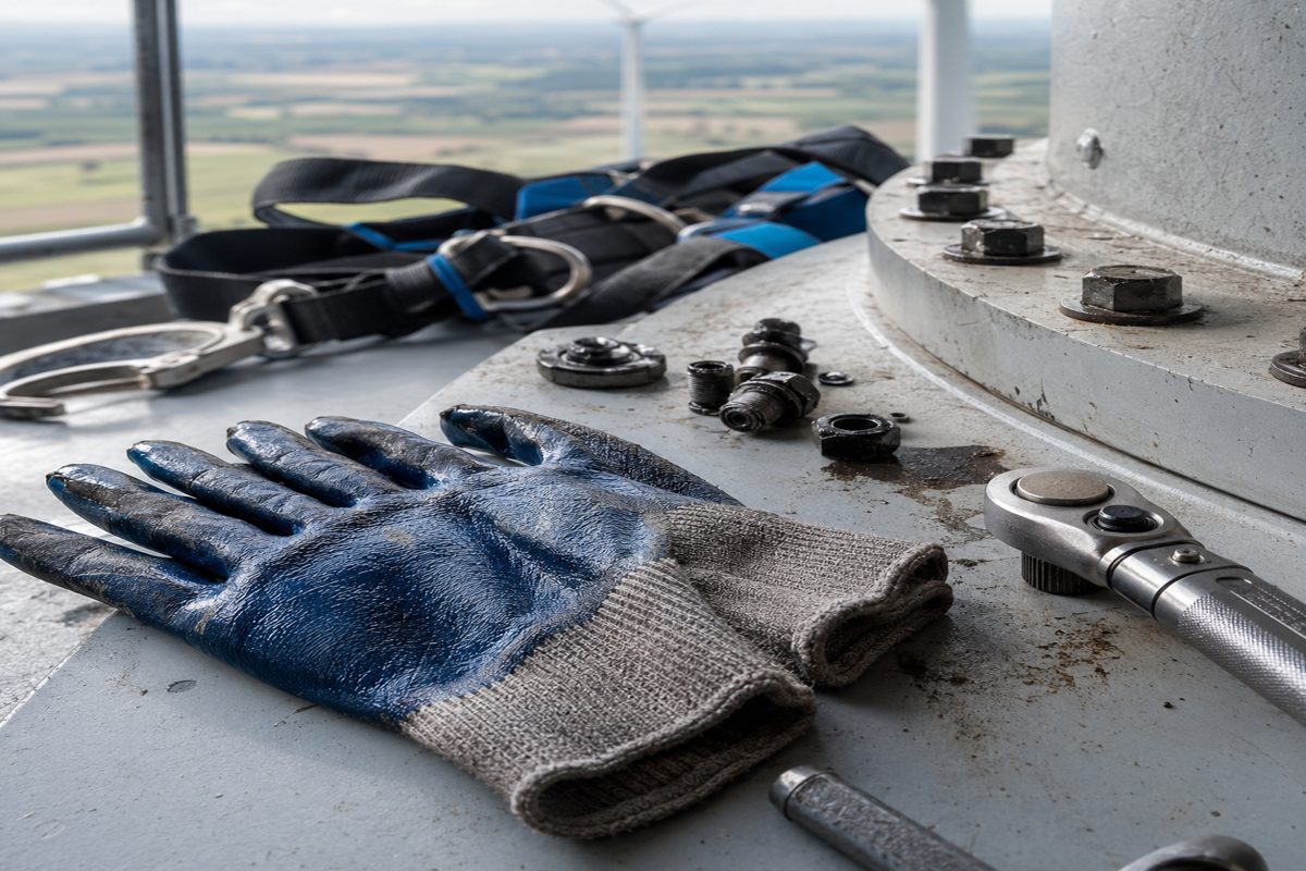 Wind Turbine Maintenance Gloves: Grip, Cut and Weather Specs for Service Crews